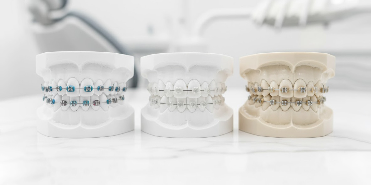 Металлические, сапфировые, керамические брекеты: что выбрать?